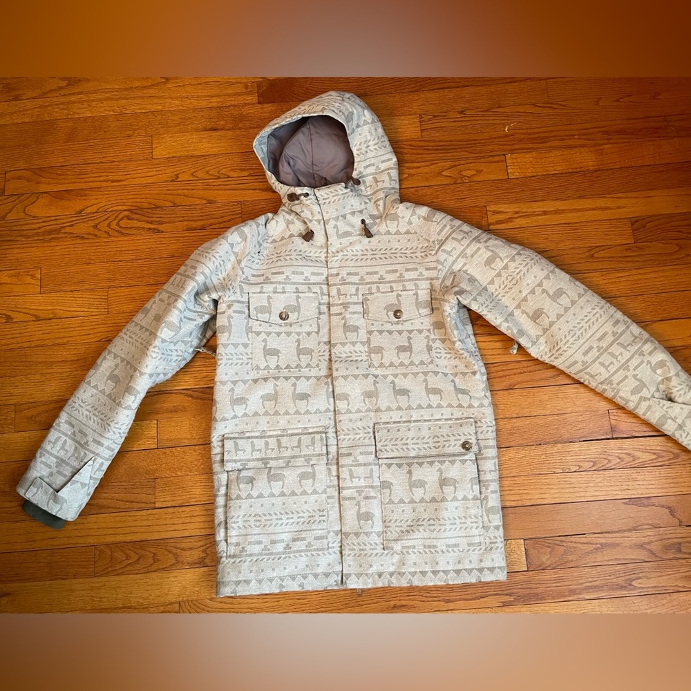 Burton Dryride Jacket - rare alpaca design